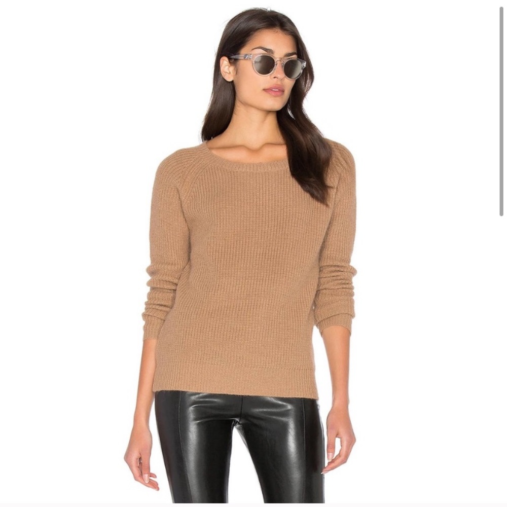 JCrew waffle sweater